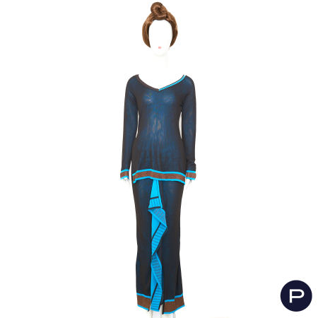 GIANFRANCO FERRÉ - 2000'S - ENSEMBLE, PULL-OVER, JUPE