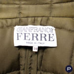 GIANFRANCO FERRÉ - 1990'S - ENSEMBLE, VESTE, ÉTOLE