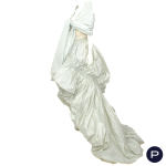 GIANFRANCO FERRÉ - CIRCA 1999 - ENSEMBLE, BRASSIÈRE, CHÂLE, MINI-JUPE, JUPE