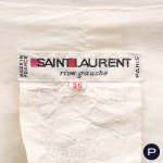 SAINT LAURENT RIVE GAUCHE - PRINTEMPS-ÉTÉ 1986 - VESTE