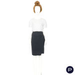 YVES SAINT LAURENT RIVE GAUCHE - 1990'S - JUPE