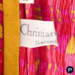 CHRISTIAN DIOR BEACHWEAR - 1980/90'S - PARÉO