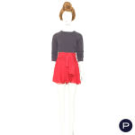 CHRISTIAN DIOR BOUTIQUE X JOHN GALLIANO - PRINTEMPS-ÉTÉ 2008 - JUPE