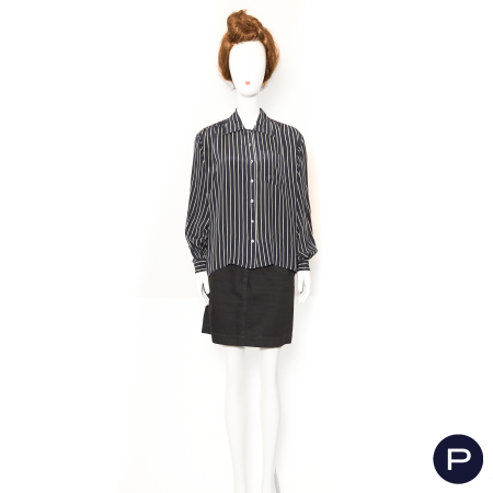 SAINT LAURENT RIVE GAUCHE - PRINTEMPS-ÉTÉ 1978 - CHEMISIER