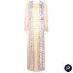 LANVIN X JULES-FRANÇOIS CRAHAY - 1970'S - ROBE