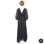 JEAN-LOUIS SCHERRER BOUTIQUE - 1980'S - ROBE