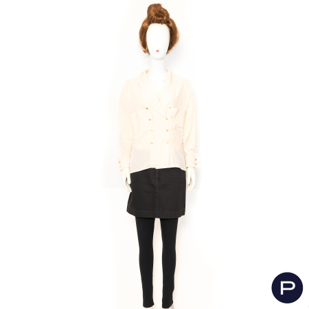 CHANEL - 1980'S - CHEMISIER