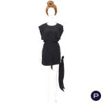 SAINT LAURENT X ANTHONY VACCARELLO - CIRCA 2017 - ROBE, ÉCHARPE