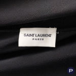 SAINT LAURENT X ANTHONY VACCARELLO - CIRCA 2017 - ROBE, ÉCHARPE