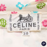 CÉLINE - 1970/80'S - ENSEMBLE, BLOUSE, JUPE