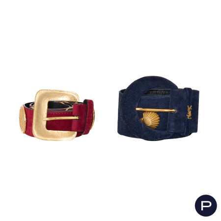 YVES SAINT LAURENT RIVE GAUCHE, YVES SAINT LAURENT - 1980/90'S  - CEINTURES