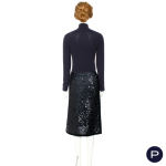 SAINT LAURENT RIVE GAUCHE - 1980'S - JUPE