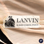 LANVIN X JULES-FRANÇOIS CRAHAY - 1970'S - ROBE