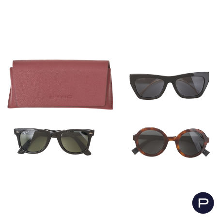 ETRO, RAY-BAN, MAX MARA  - PAIRE DE LUNETTES DE SOLEIL