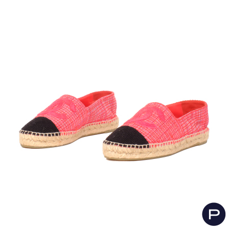CHANEL - PAIRE D'ESPADRILLES