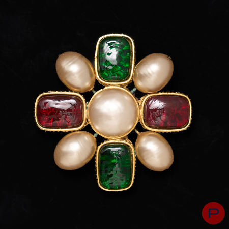 CHANEL - 1980/90'S- BROCHE