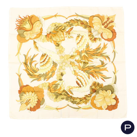 HERMÈS X CATY LATHAM - CARRÉ