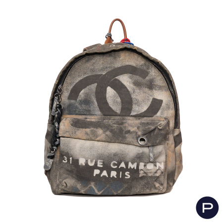 CHANEL X KARL LAGERFELD - PRINTEMPS-ÉTÉ 2014 - SAC À DOS