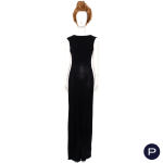 YVES SAINT LAURENT RIVE GAUCHE - CIRCA 1990 - ROBE