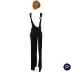 YVES SAINT LAURENT RIVE GAUCHE - CIRCA 1990 - ROBE