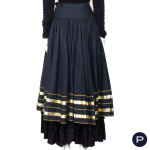 SAINT LAURENT RIVE GAUCHE - CIRCA 1980 - JUPE