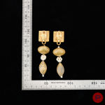 YVES SAINT LAURENT - 1980/90'S- BOUCLES D'OREILLES