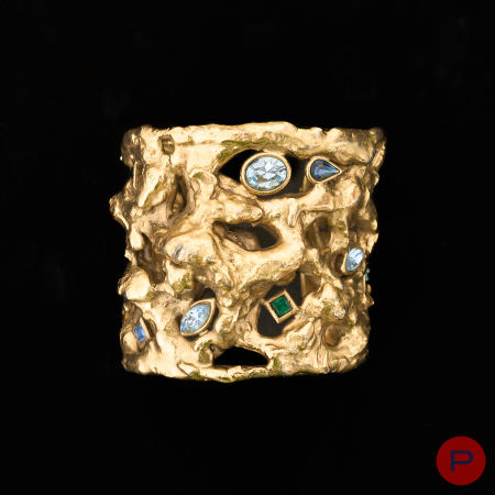 YVES SAINT LAURENT - 1980/90'S- MANCHETTE