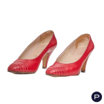 CHANEL - 1980'S - PAIRE D'ESCARPINS