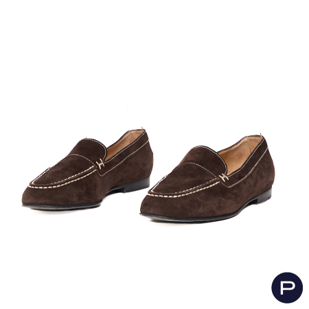 HERMÈS - PAIRE DE MOCASSINS