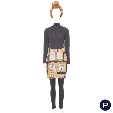 MOSCHINO JEANS - 1990'S - JUPE