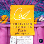 CHRISTIAN LACROIX PRÊT-A-PORTER - 1990'S - JUPE