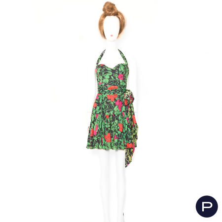 JEAN-LOUIS SCHERRER BOUTIQUE - 1980'S - ROBE