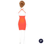 HERVÉ LÉGER COUTURE - 1990'S - ROBE