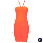 HERVÉ LÉGER COUTURE - 1990'S - ROBE