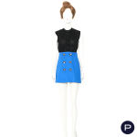 GIANNI VERSACE COUTURE - CIRCA 1992 - JUPE