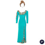 LORIS AZZARO - CIRCA 1980 - ROBE DU SOIR