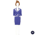 THIERRY MUGLER - CROISIÈRE 1993 - ROBE