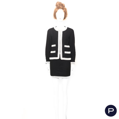 CHANEL BOUTIQUE X KARL LAGERFELD - PRINTEMPS-ÉTÉ 1994 - TAILLEUR