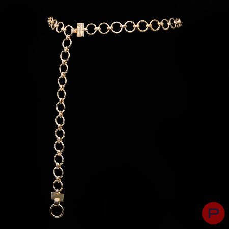 YVES SAINT LAURENT - CIRCA 1968  - CEINTURE CHAÎNE