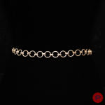 YVES SAINT LAURENT - CIRCA 1968  - CEINTURE CHAÎNE