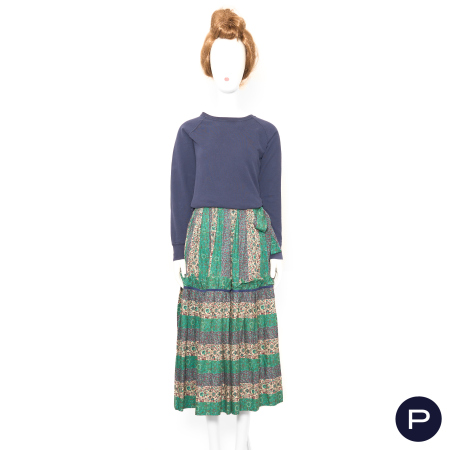 SAINT LAURENT RIVE GAUCHE - PRINTEMPS-ÉTÉ 1977 - JUPE