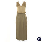 SAINT LAURENT RIVE GAUCHE - CIRCA 1977 - ENSEMBLE, HAUT, JUPE PORTEFEUILLE