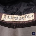 CHRISTIAN DIOR - 1950'S  - CHAPEAU