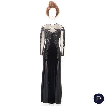 LORIS AZZARO - CIRCA 1990 - ROBE DU SOIR