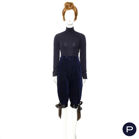 SAINT LAURENT RIVE GAUCHE - 1980'S - PANTALON