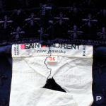 SAINT LAURENT RIVE GAUCHE - 1980'S - PANTALON