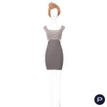 HERVÉ LÉGER COUTURE - 1990'S - ROBE