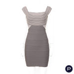 HERVÉ LÉGER COUTURE - 1990'S - ROBE