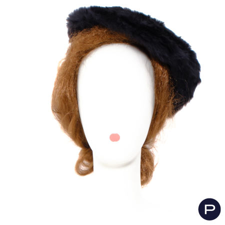 CHRISTIAN DIOR - 1950'S  - CHAPEAU