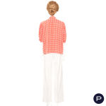 SAINT LAURENT RIVE GAUCHE - 1970'S - BLOUSE